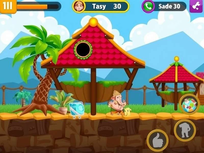 Ganesh Basket Challenge Pro Gameplay Screenshot